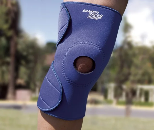 Rodillera Abierta Neoprene - BANDER GREEN