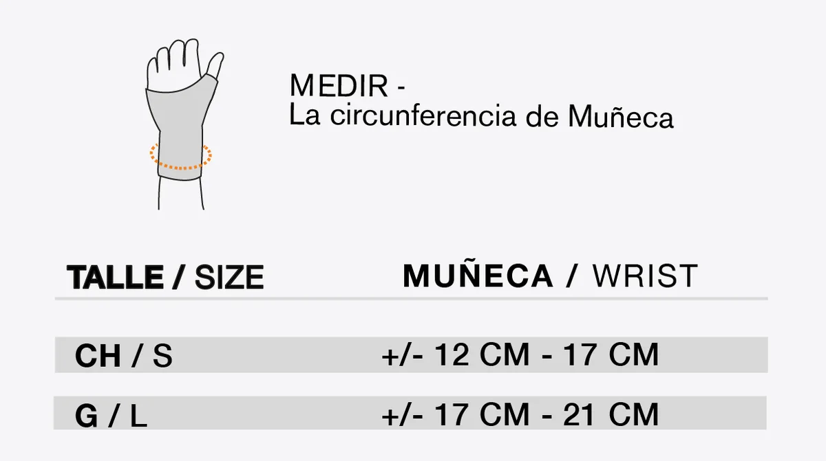 inmovilizador de muñeca largo - BODYCARE — miniatura 2