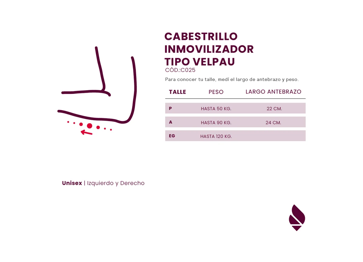 Cabestrillo Velpeau - CABESTRILLO- Talle P-A - DEMA — miniatura 2