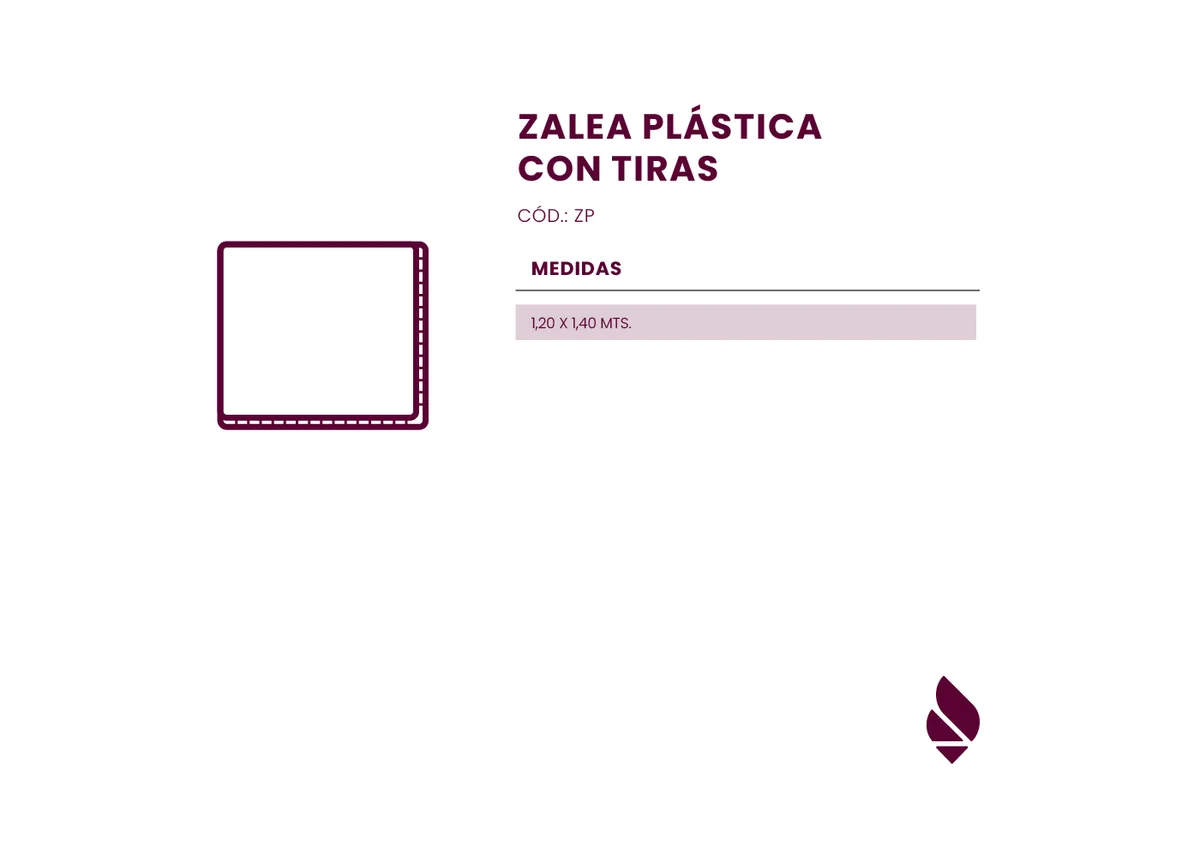 Zalea de Goma - LINEA P/ INCONTINENCIA - Talle 1.50 X 0.90mts - DEMA — miniatura 2